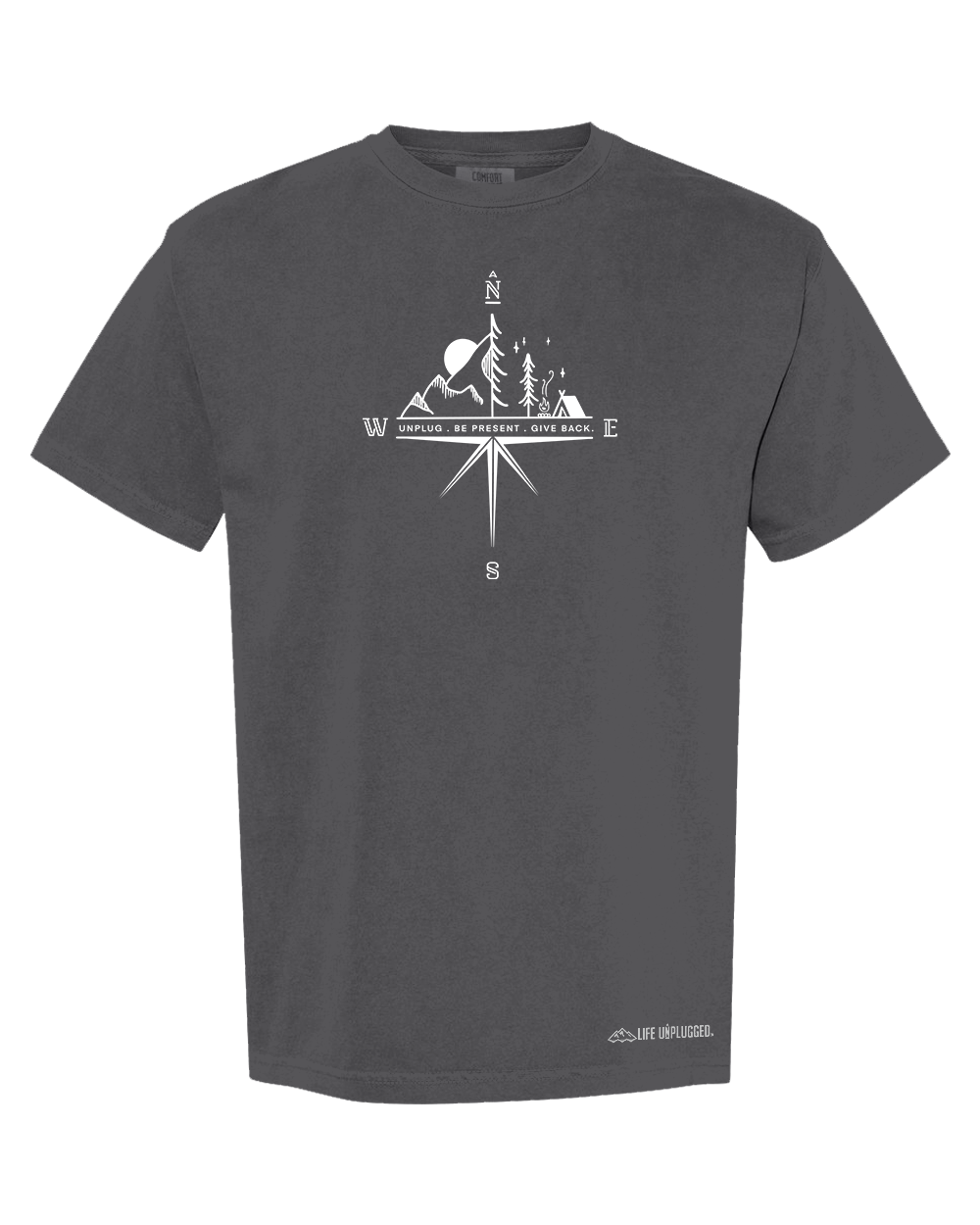COMPASS MOUNTAIN SCENE Cotton T-Shirt powered by Comfort Colors®