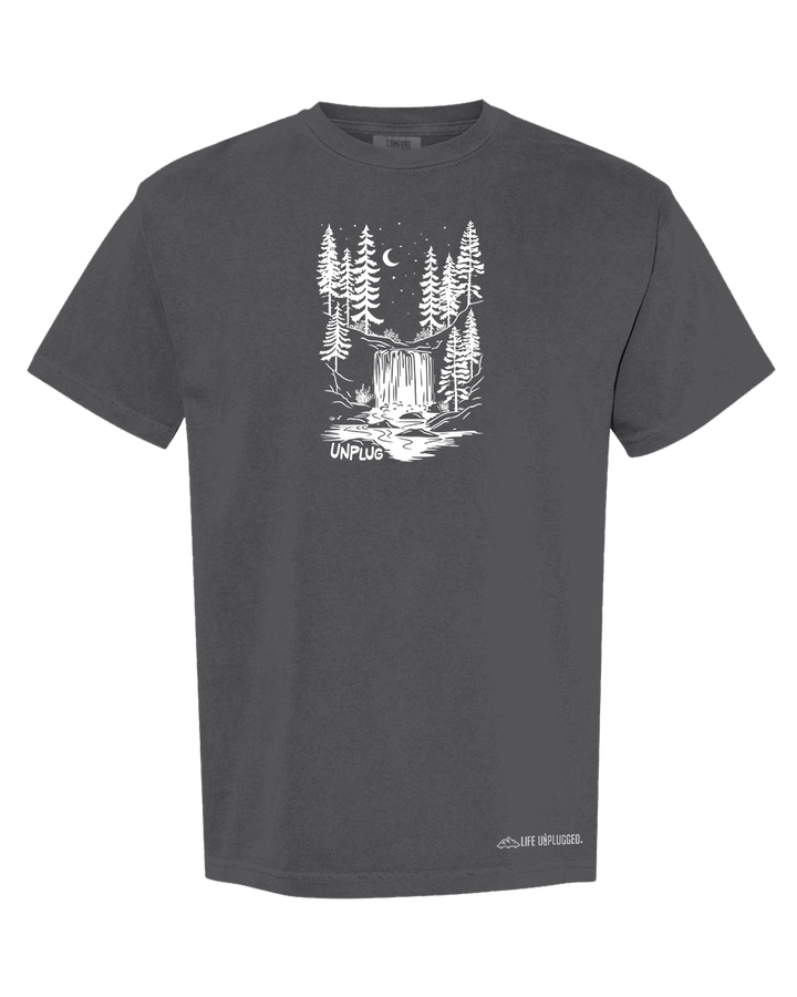 WATERFALL UNDER THE STARS Cotton T-Shirt powered by Comfort Colors®