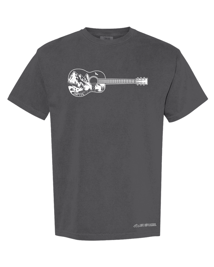 GUITAR MOUNTAIN SCENE Cotton T-Shirt powered by Comfort Colors®