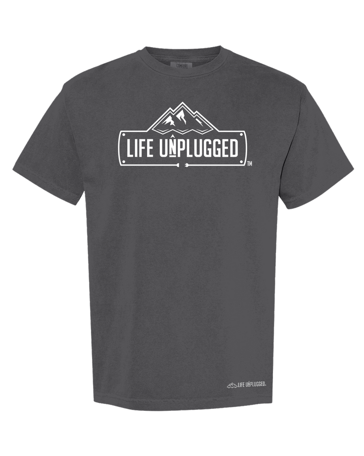 LIFE UNPLUGGED LOGO Cotton T-Shirt powered by Comfort Colors®