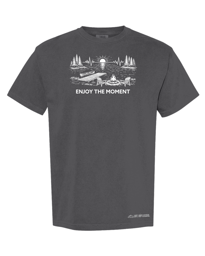 ENJOY THE MOMENT (LAKE SCENE) Cotton T-Shirt powered by Comfort Colors®