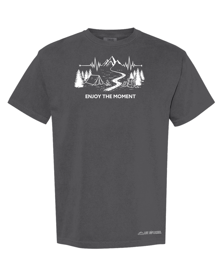 ENJOY THE MOMENT (MOUNTAIN SCENE)  Cotton T-Shirt powered by Comfort Colors®