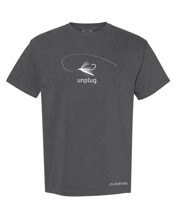 FLY FISHING MOUNTAIN SCENE Cotton T-Shirt powered by Comfort Colors®