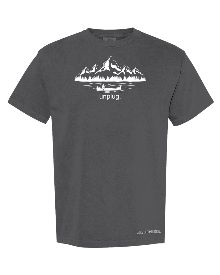 CANOEING IN THE MOUNTAINS Cotton T-Shirt powered by Comfort Colors®