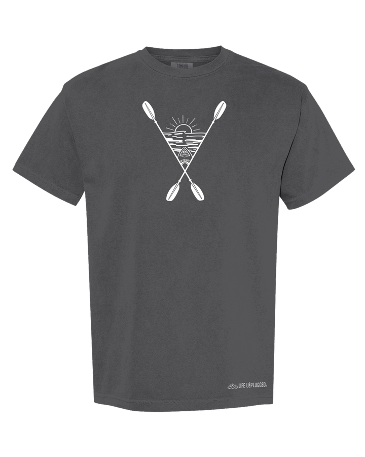 KAYAKING INTO THE SUNSET Cotton T-Shirt powered by Comfort Colors®
