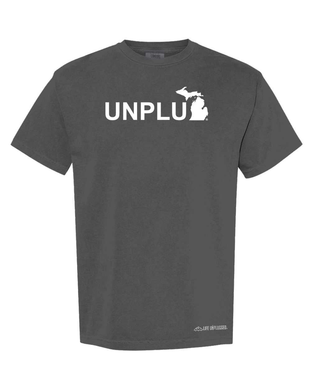 UNPLUG (MI) Cotton T-Shirt powered by Comfort Colors®