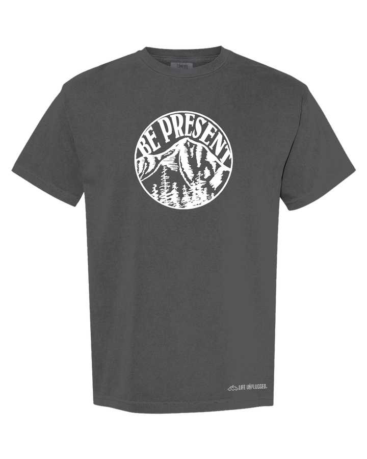 BE PRESENT MOUNTAIN Cotton T-Shirt powered by Comfort Colors®