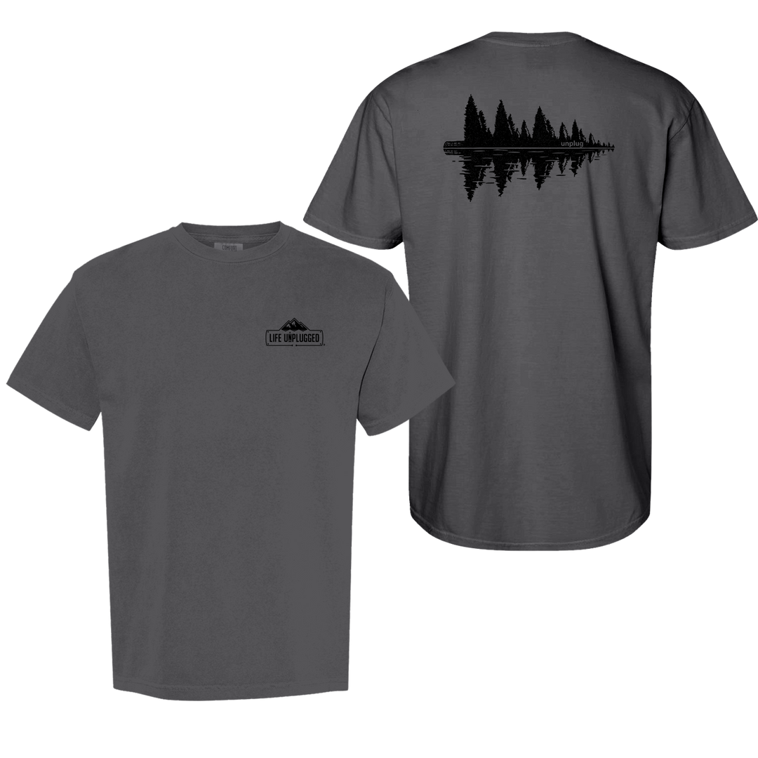 LAKESIDE TREE REFLECTION Cotton T-Shirt powered by Comfort Colors®