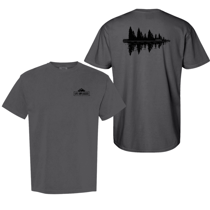 LAKESIDE TREE REFLECTION Cotton T-Shirt powered by Comfort Colors®