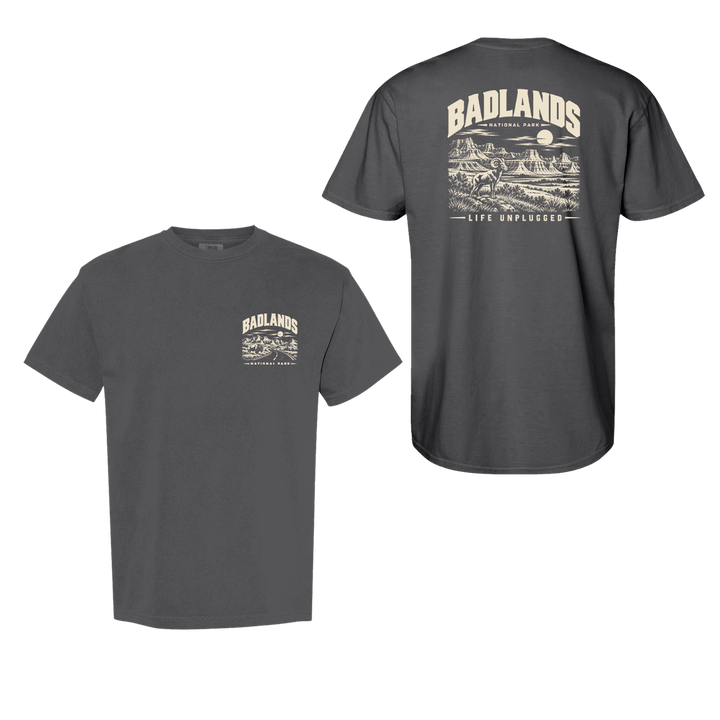 BADLANDS NATIONAL PARK Cotton T-Shirt powered by Comfort Colors®