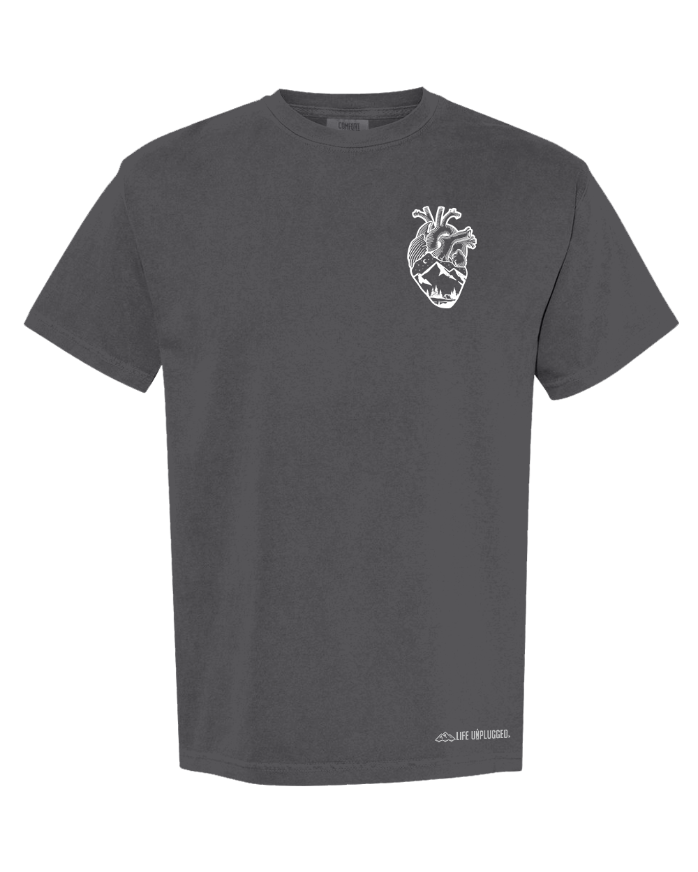 Anatomical Heart (Left Chest) Cotton T-Shirt powered by Comfort Colors®