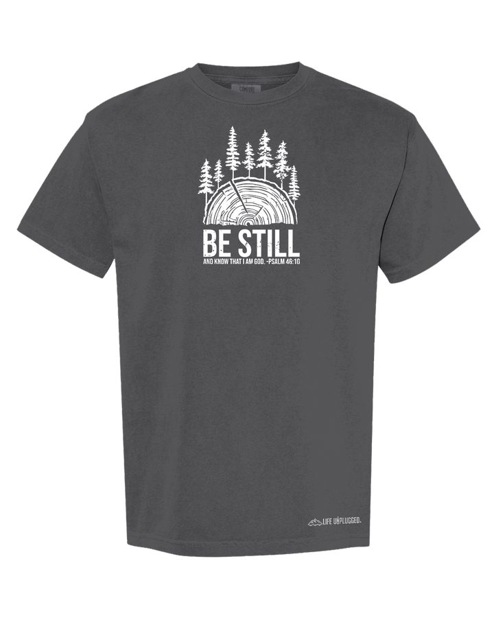 BE STILL IN THE WOODS Cotton T-Shirt powered by Comfort Colors®