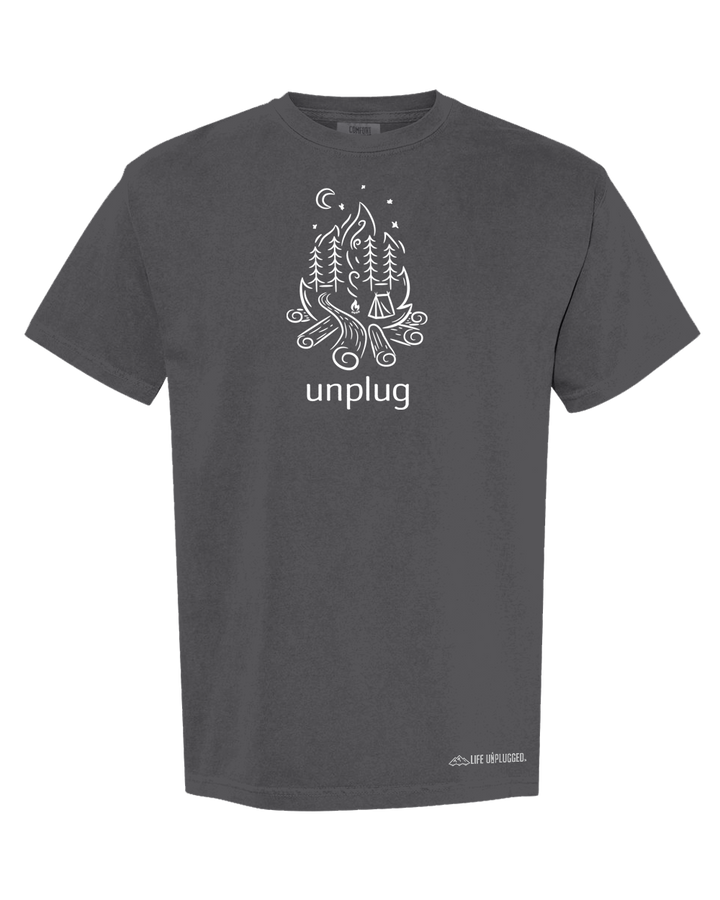 CAMPFIRE CAMPING SCENE Cotton T-Shirt powered by Comfort Colors®