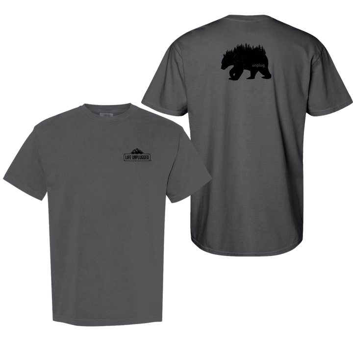 BEAR IN THE TREES Cotton T-Shirt powered by Comfort Colors®
