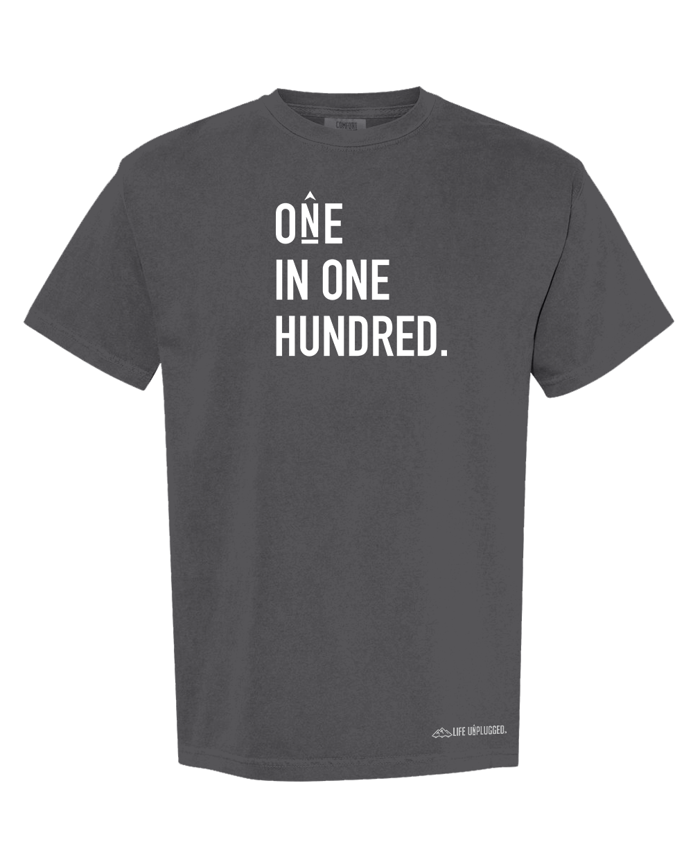 ONE IN ONE HUNDRED STACKED Cotton T-Shirt powered by Comfort Colors®