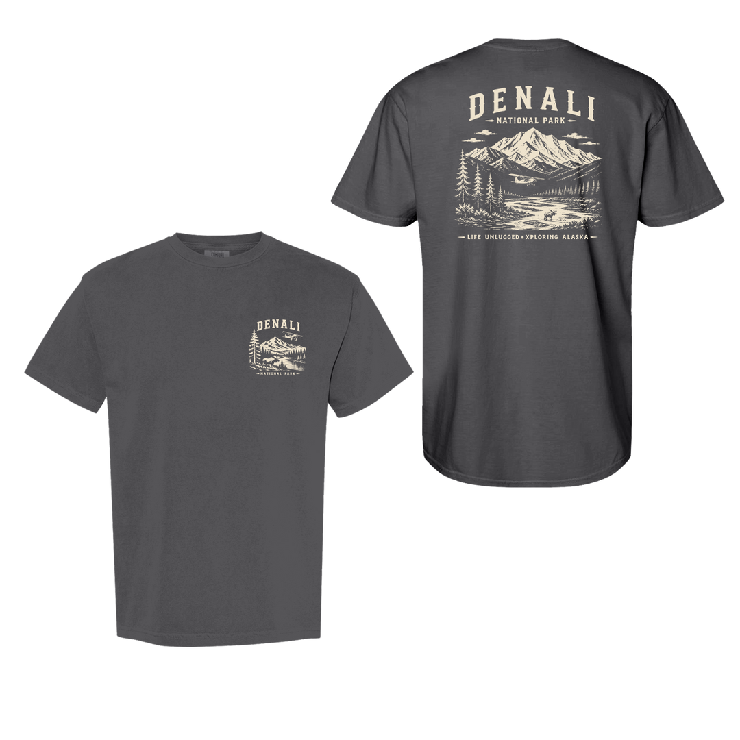 DENALI NATIONAL PARK Cotton T-Shirt powered by Comfort Colors®