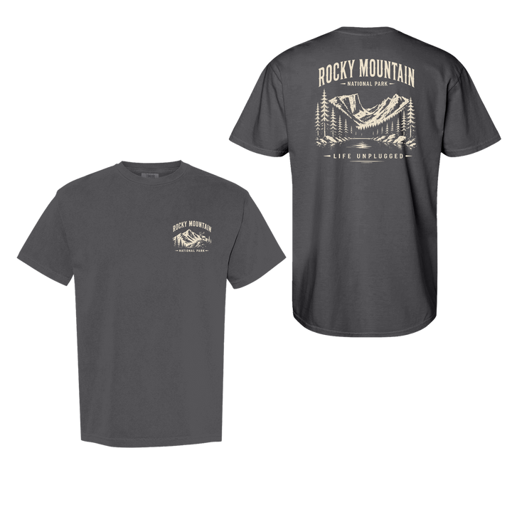 ROCKY MOUNTAIN NATIONAL PARK Cotton T-Shirt powered by Comfort Colors®