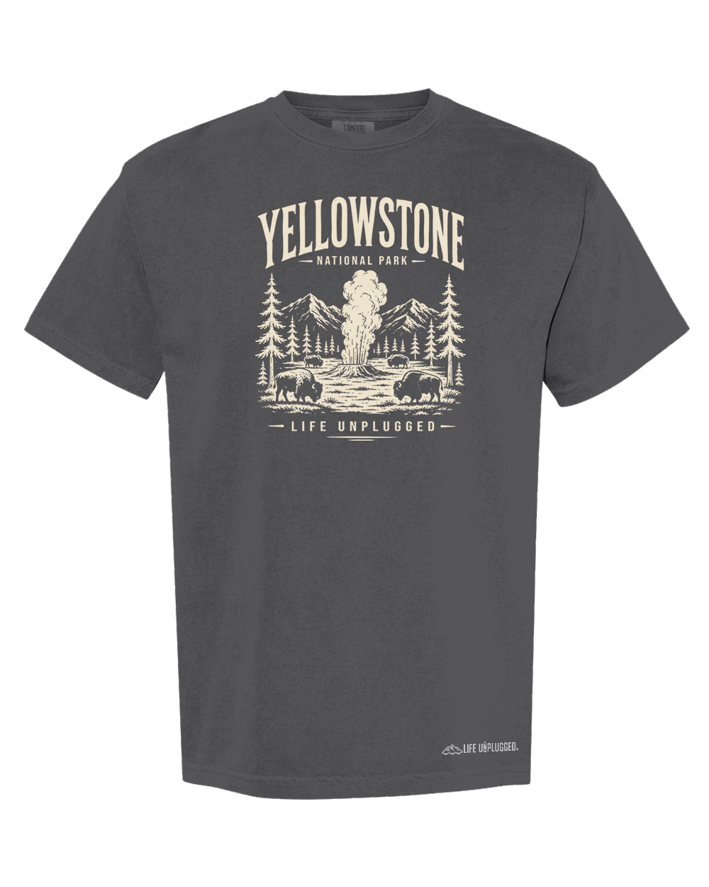 YELLOWSTONE NATIONAL PARK Cotton T-Shirt powered by Comfort Colors®