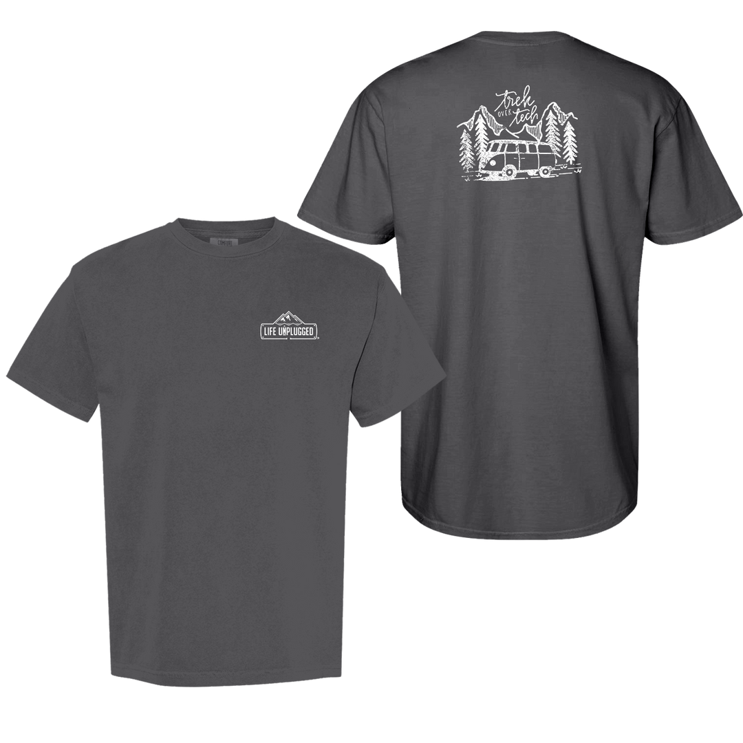 TREK OVER TECH Cotton T-Shirt powered by Comfort Colors®