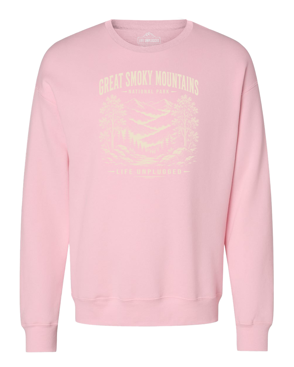 GREAT SMOKY MOUNTAINS NATIONAL PARK Midweight Super Soft Crewneck