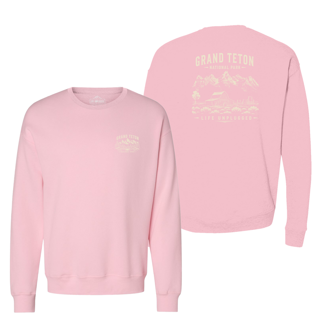 GRAND TETON NATIONAL PARK Midweight Super Soft Crewneck