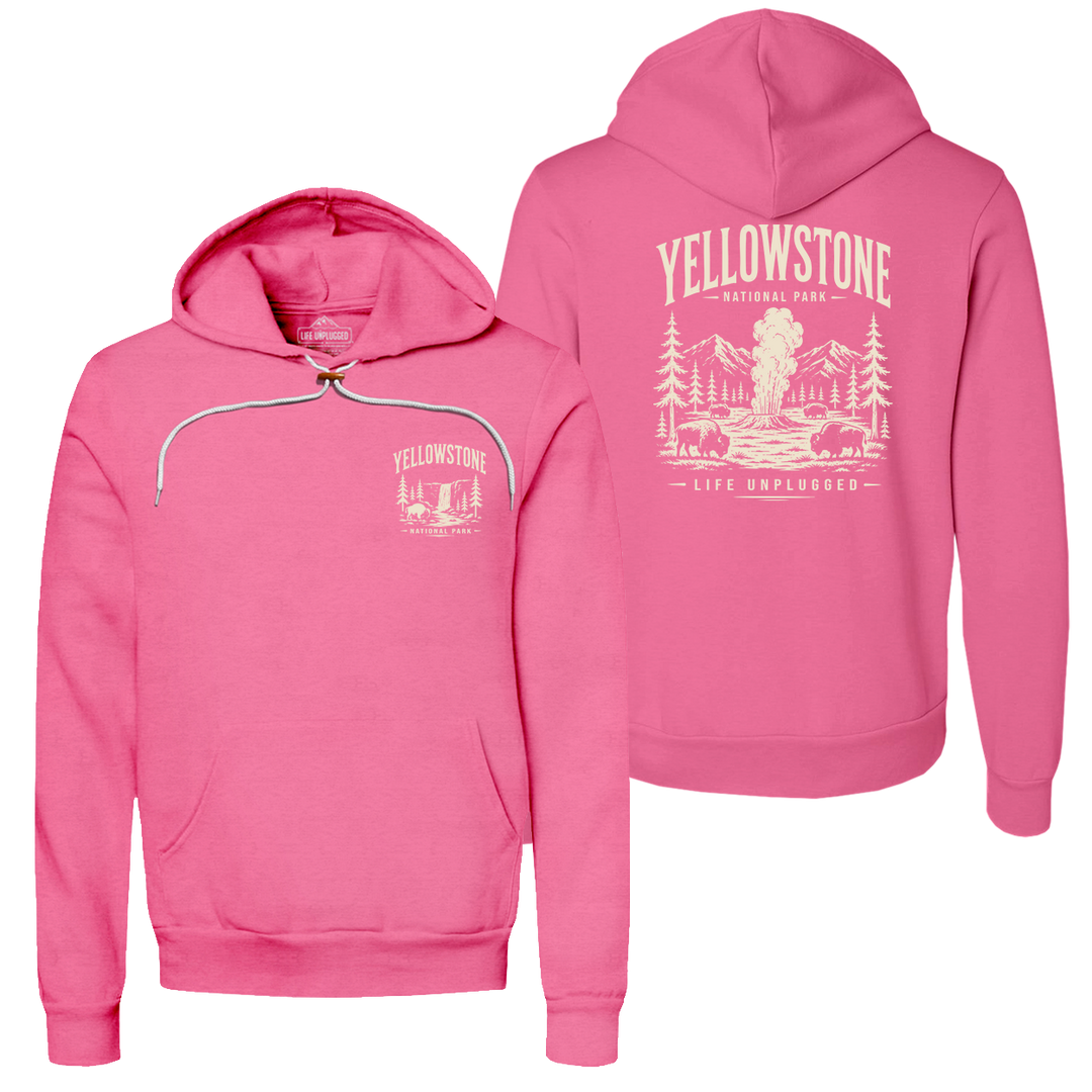 YELLOWSTONE NATIONAL PARK Super Soft Hoodie