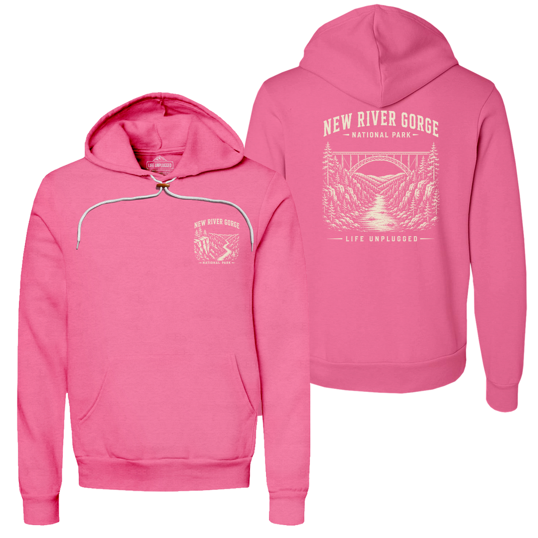 NEW RIVER GORGE NATIONAL PARK Super Soft Hoodie