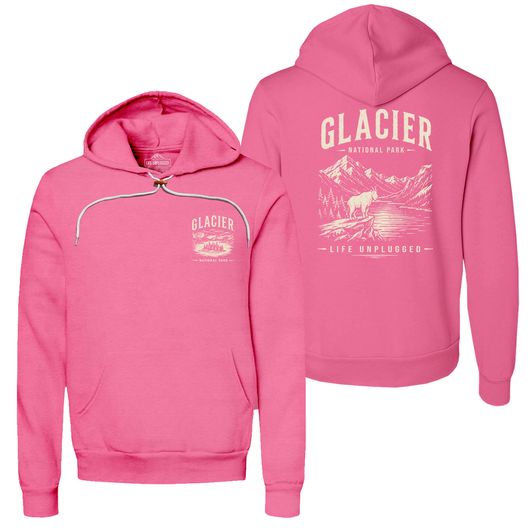 GLACIER NATIONAL PARK Super Soft Hoodie