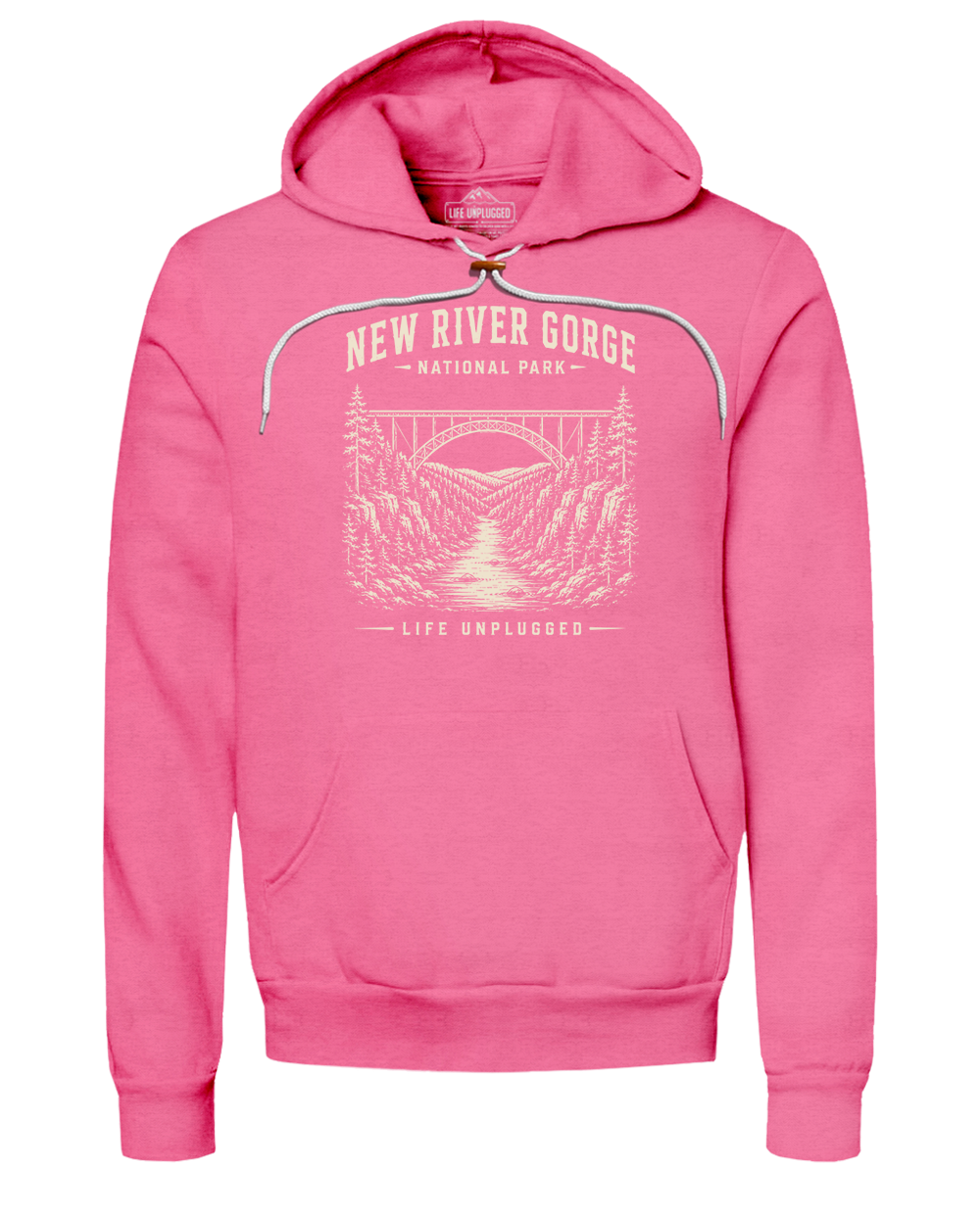 NEW RIVER GORGE NATIONAL PARK Super Soft Hoodie