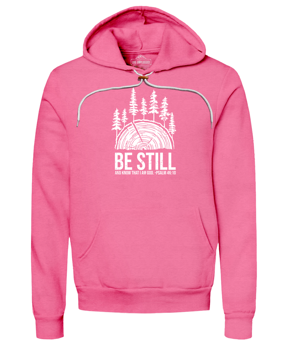 BE STILL IN THE WOODS Super Soft Hoodie
