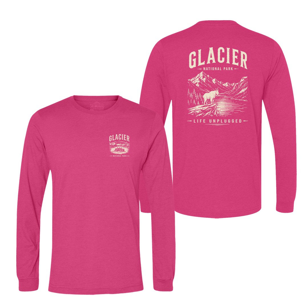 GLACIER NATIONAL PARK Long Sleeve T-Shirt