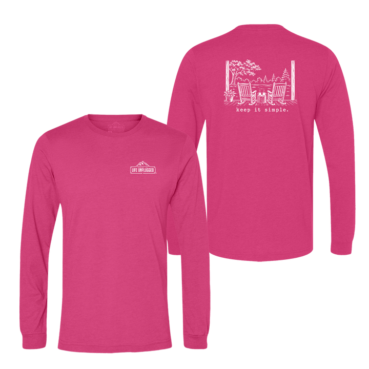 KEEP IT SIMPLE. Long Sleeve T-Shirt