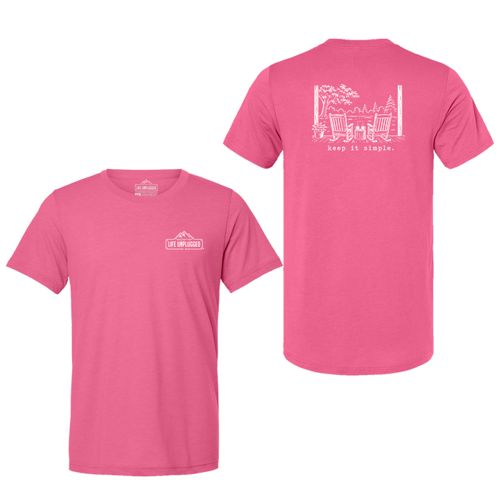 KEEP IT SIMPLE. Triblend T-Shirt