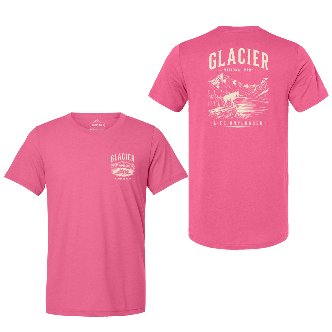 GLACIER NATIONAL PARK Triblend T-Shirt