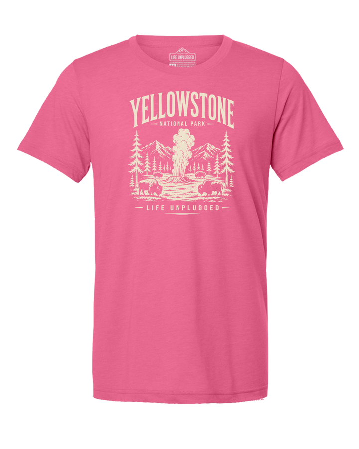 YELLOWSTONE NATIONAL PARK Triblend T-Shirt