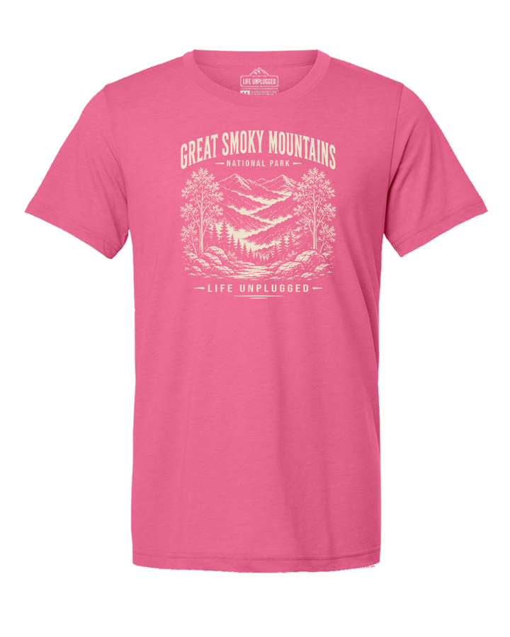 GREAT SMOKY MOUNTAIN NATIONAL PARK Triblend T-Shirt