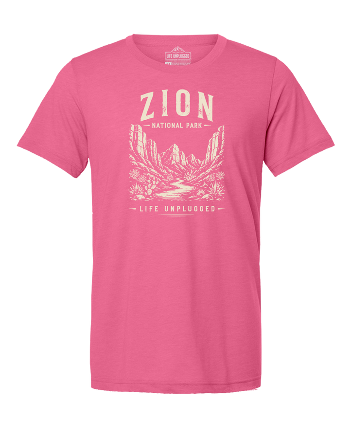 ZION NATIONAL PARK Triblend T-Shirt
