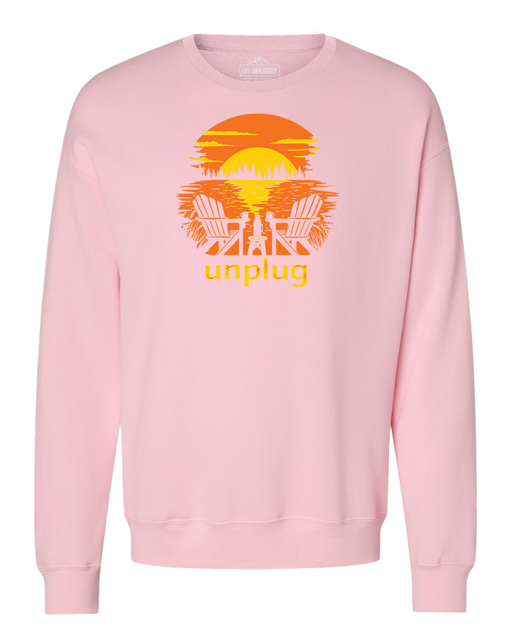 Chairs at Sunset Midweight Super Soft Crewneck Sweatshirt