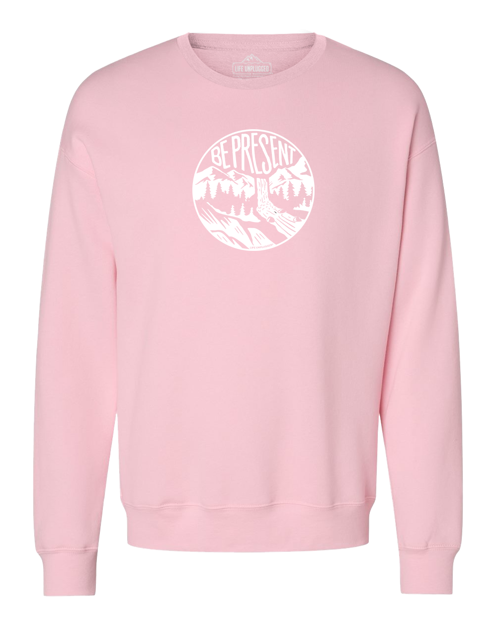 Be Present Waterfall Midweight Super Soft Crewneck Sweatshirt