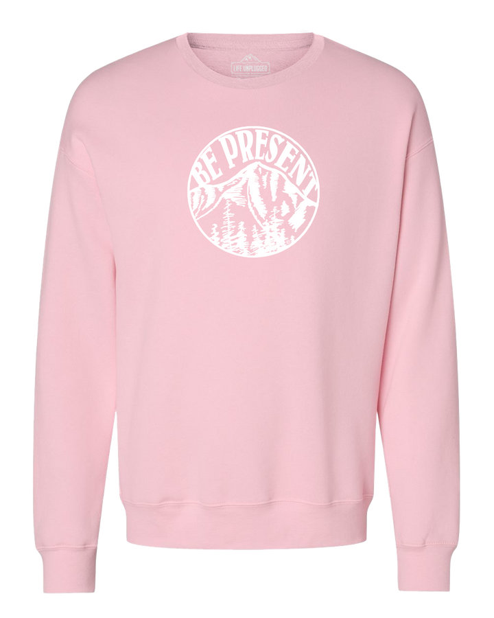 Be Present Mountain Midweight Super Soft Crewneck Sweatshirt