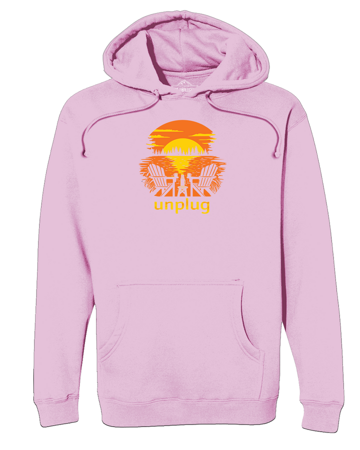 Chairs at Sunset Heavyweight Hoodie