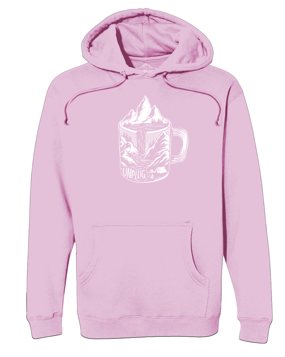 Coffee Mountain Scene Heavyweight Hoodie