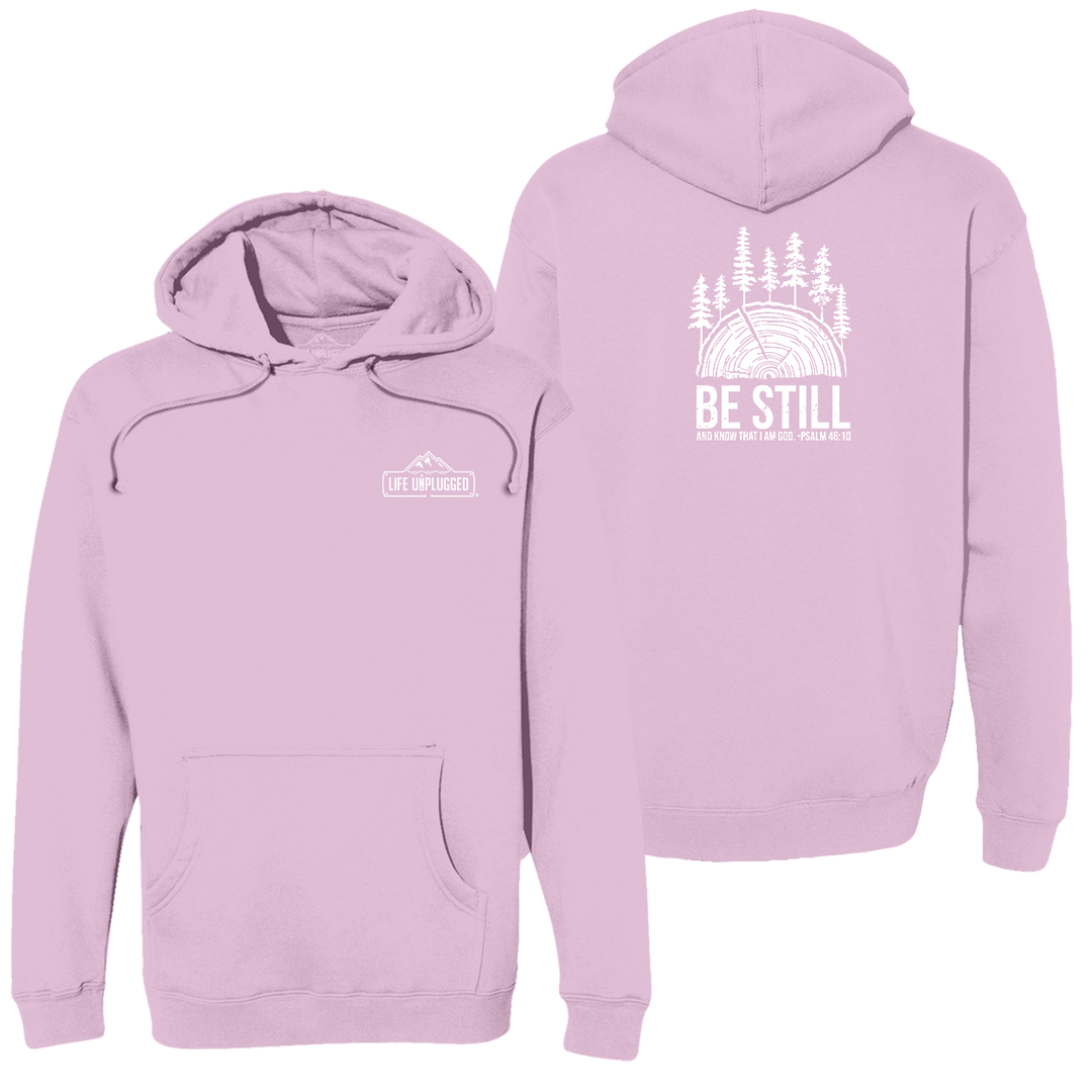 BE STILL IN THE WOODS Heavyweight Hoodie