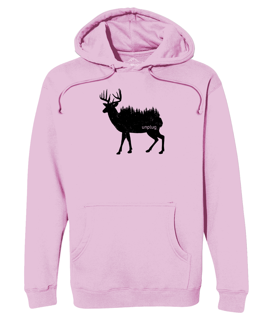 Deer In The Trees Heavyweight Hoodie