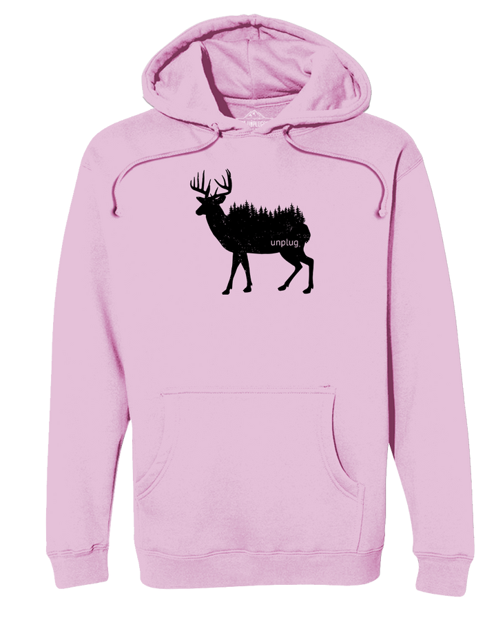Deer In The Trees Heavyweight Hoodie