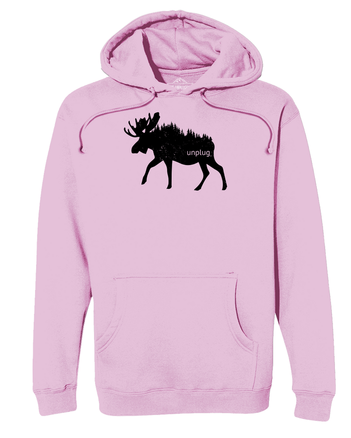 Moose In The Trees Heavyweight Hoodie