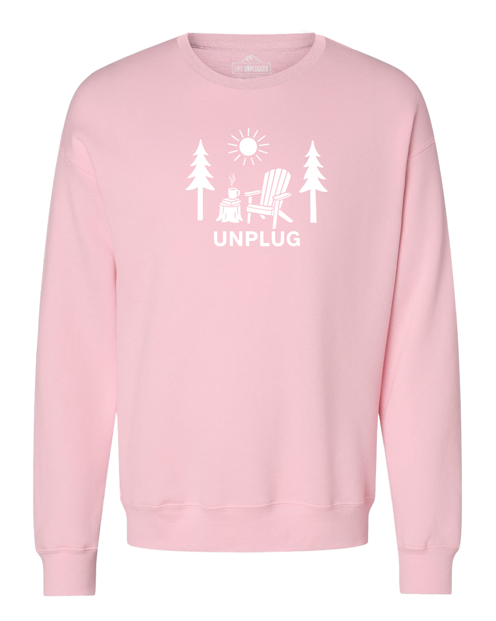 READING IN THE WOODS Midweight Super Soft Crewneck