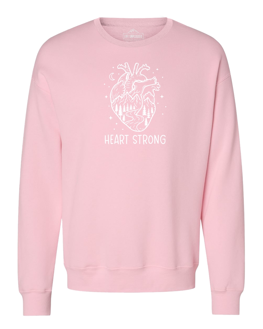HEART STRONG Midweight Super Soft Crewneck