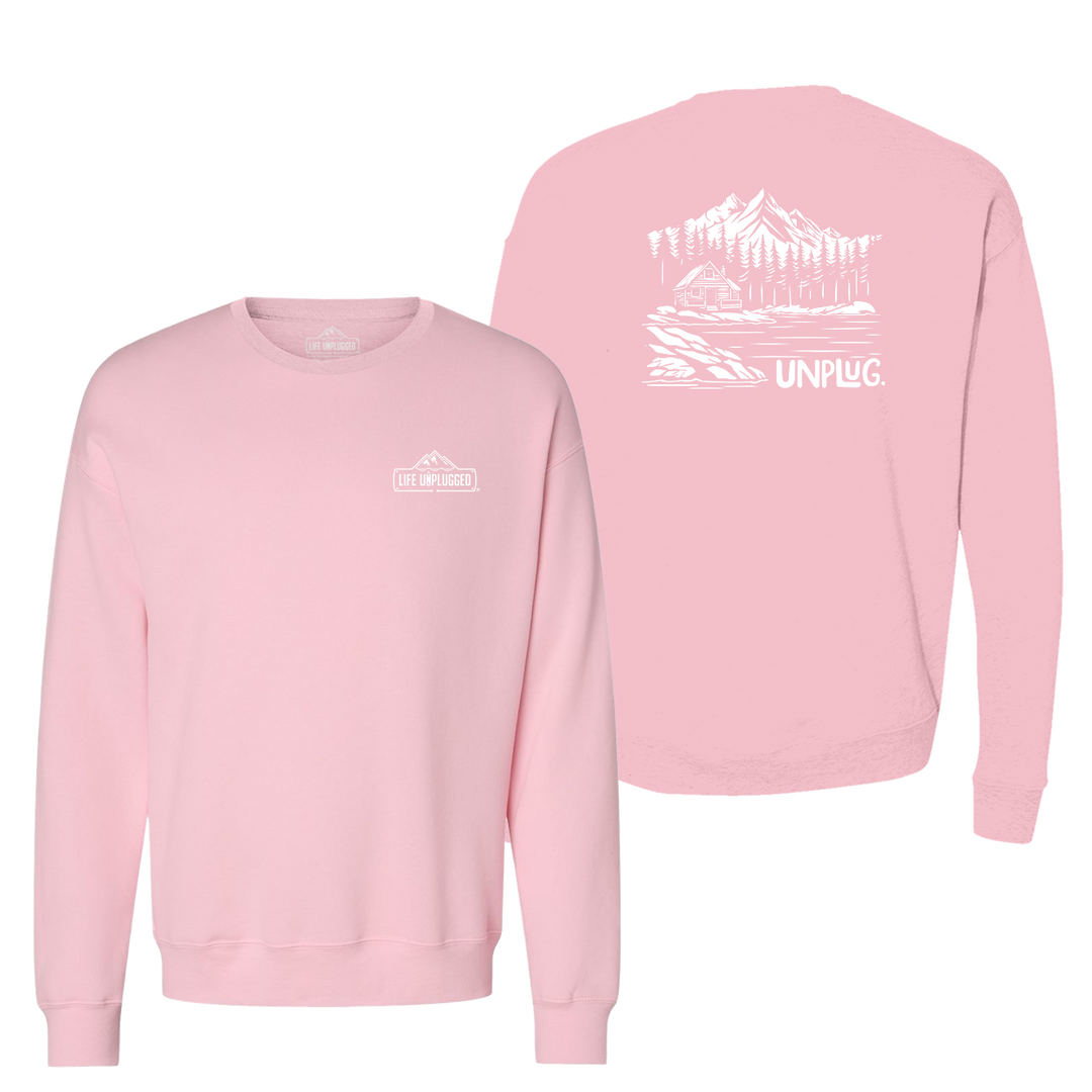 Cabin In The Woods Midweight Super Soft Crewneck Sweatshirt