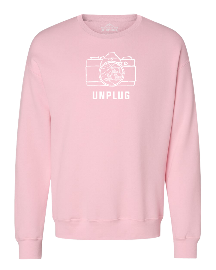 Camera Mountain Lens Midweight Super Soft Crewneck Sweatshirt